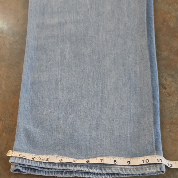 American Eagle Wide Leg Jeans Size Large - Picture 8 of 10